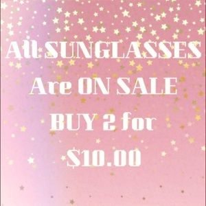 All SUNGLASSES summer sale